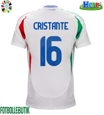 Italien Bryan Cristante #16 Bortatröja EM 2024 Kortärmad